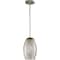 Maxim Lighting Arabesque 1-Light 6.5" Wide Golden Silver Pendant Light 24153BCGS - alternate 1